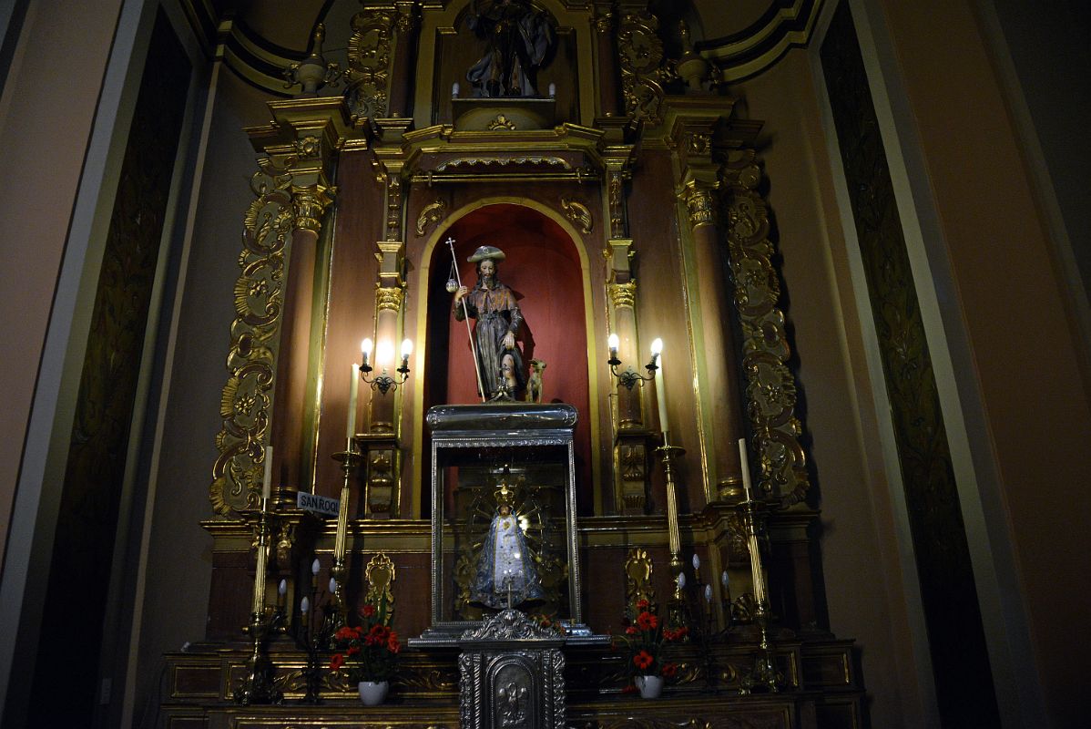 43 Statue Of San Roque Saint Roch In Salta Cathedral
